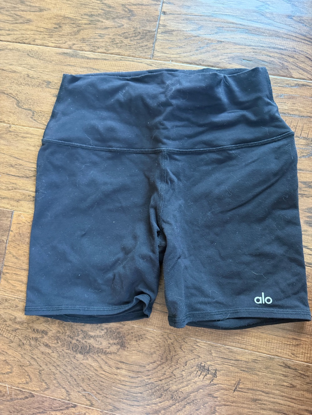 alo Women's Black Athletic Shorts